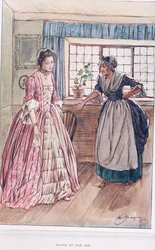 Olivia at the Inn, illustrasjon fra 